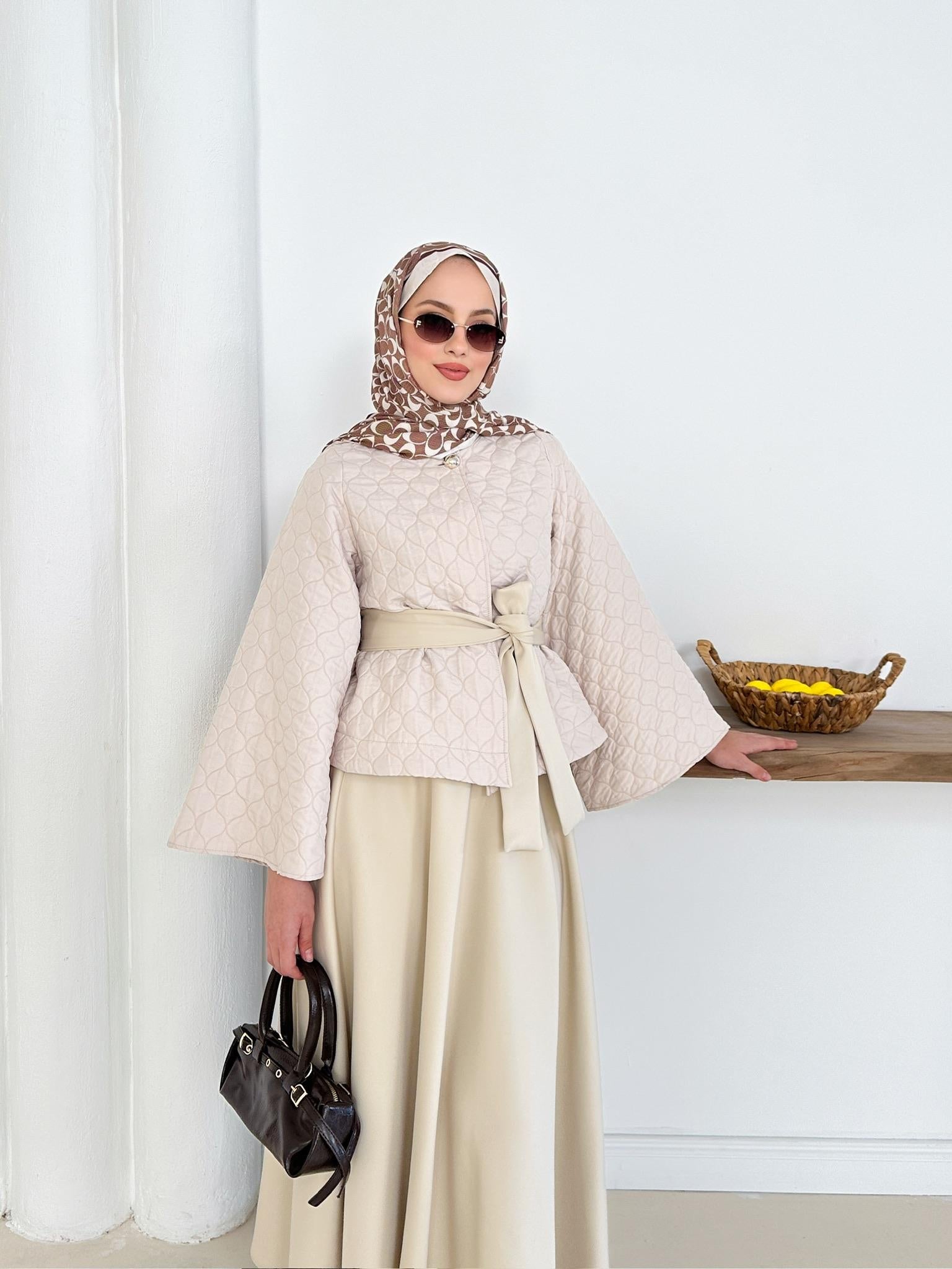 Elegant Skirt and Blouse Set – ST010