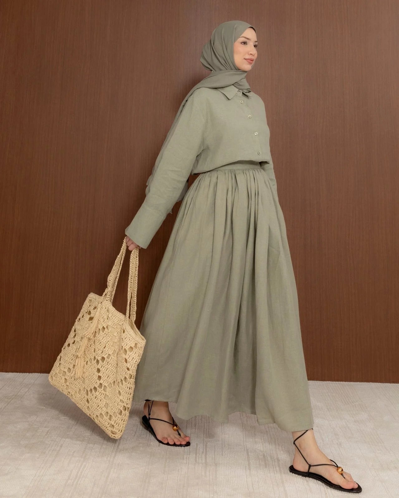 Linen Two-Piece Set
