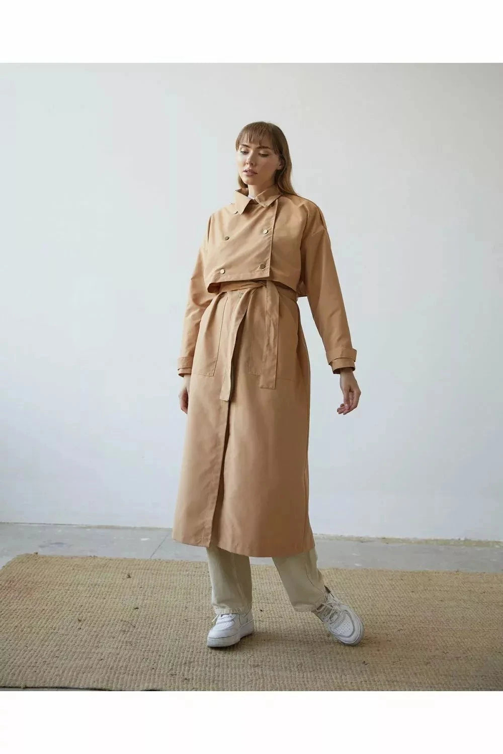 Classic Multiway Trench Coat JK005