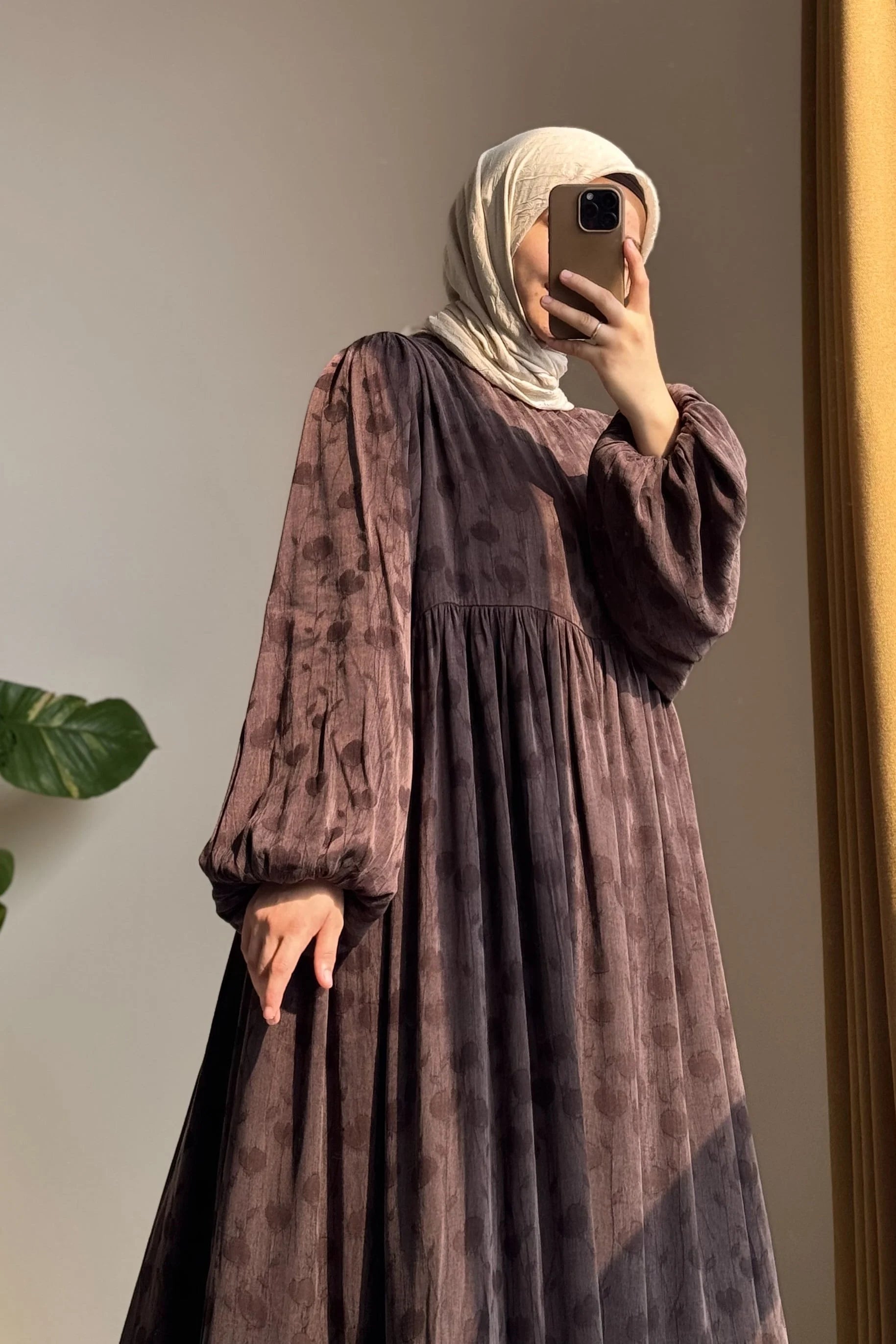 Ipek Cupra Silk Dress