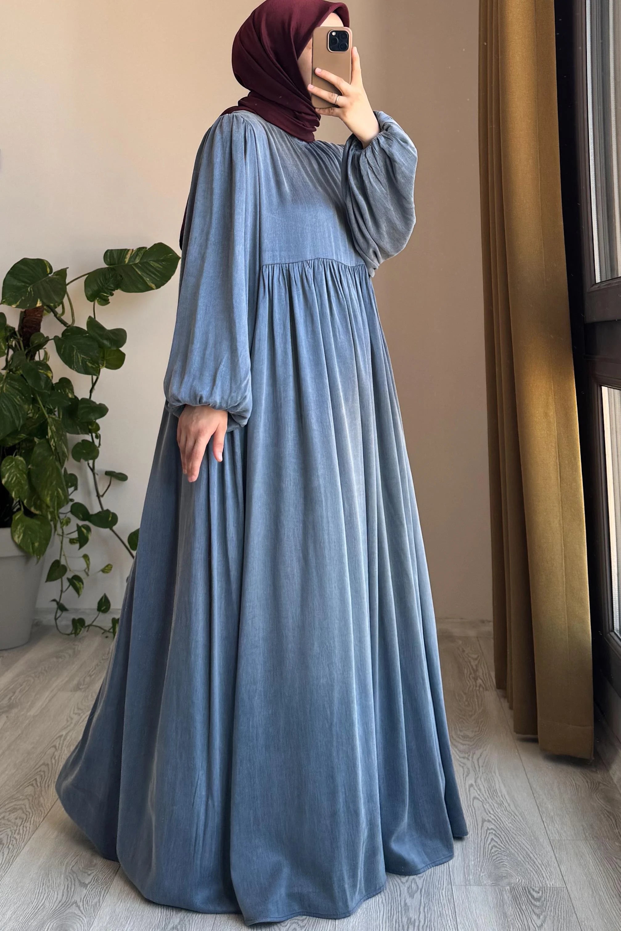 Ipek Cupra Silk Dress