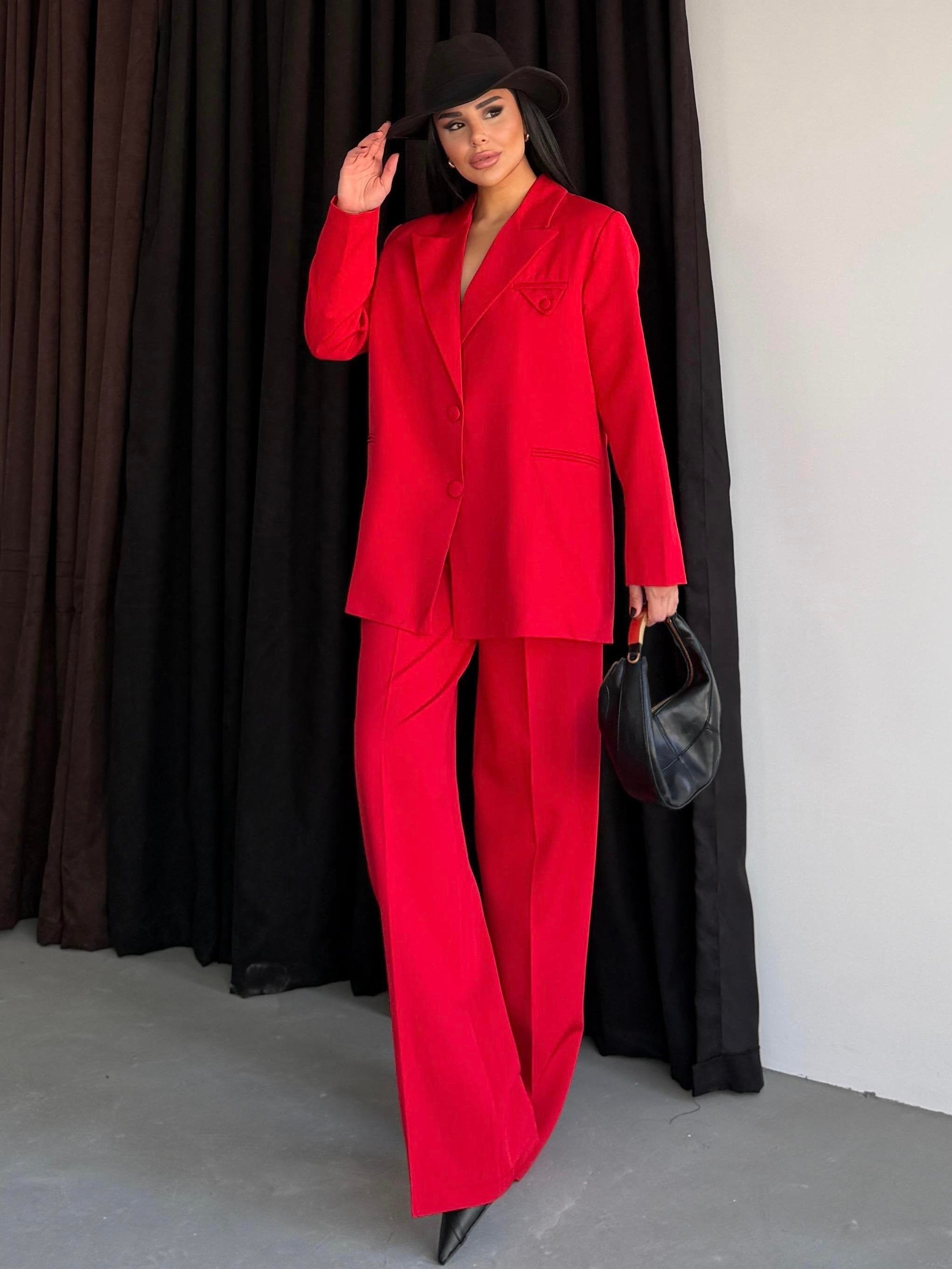 Imported Double Crepe Suit