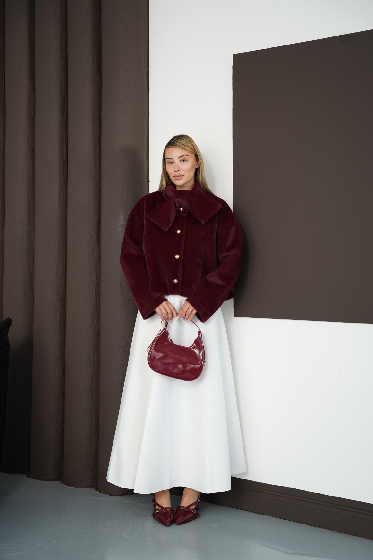 Lyra Premium Fur Coat – Warm & Elegant JK010