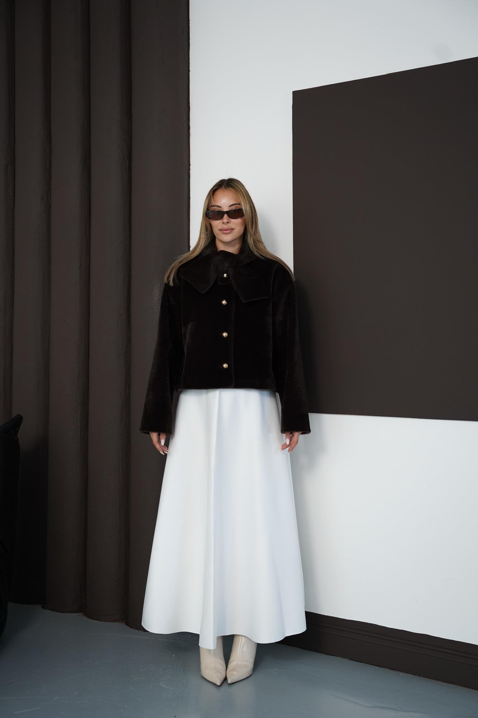 Lyra Premium Fur Coat – Warm & Elegant JK010