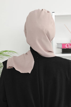 Pre-Styled Aerobin Turban with Elegant Metal Pin