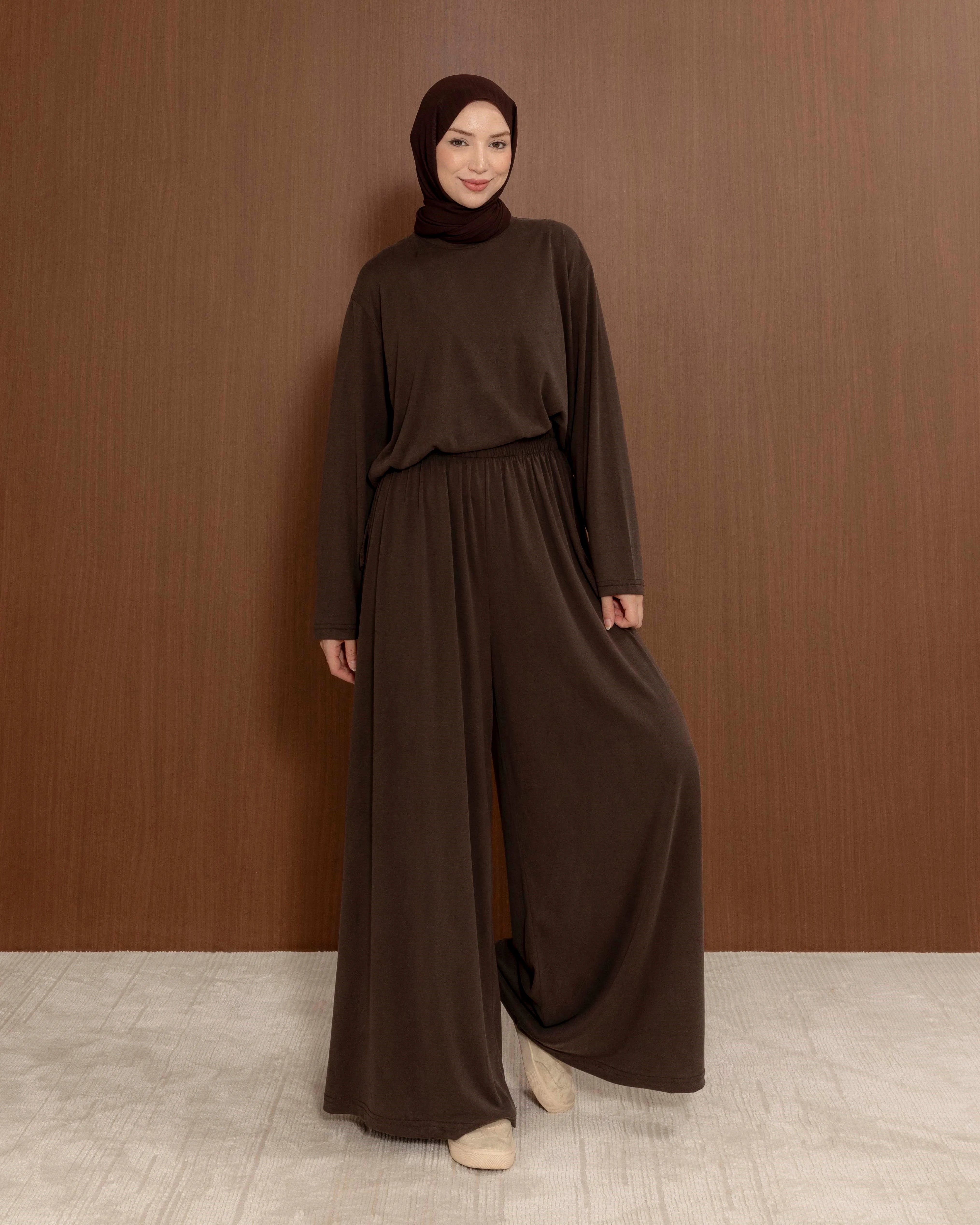 Oysho Fabric Trouser Set