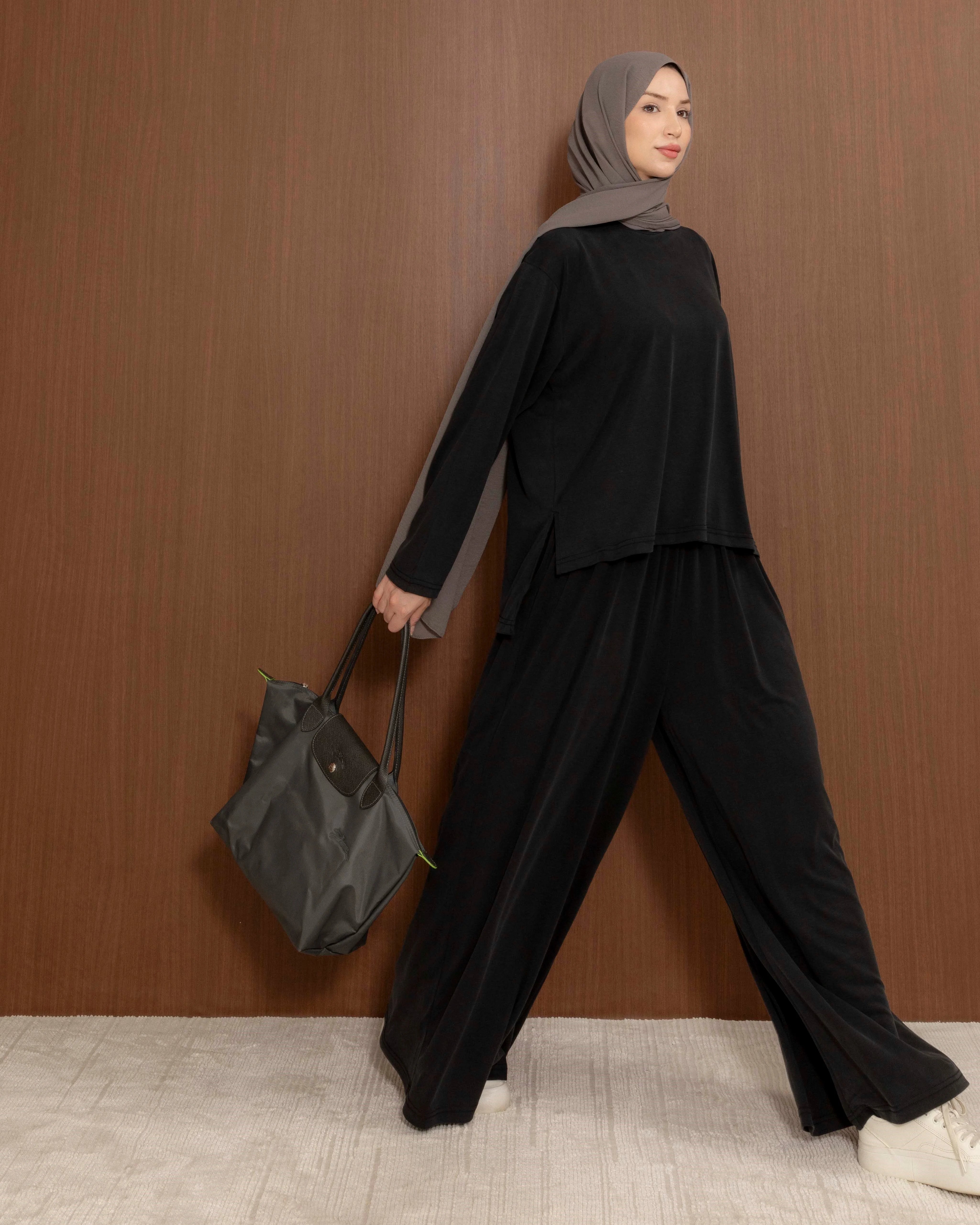 Oysho Fabric Trouser Set