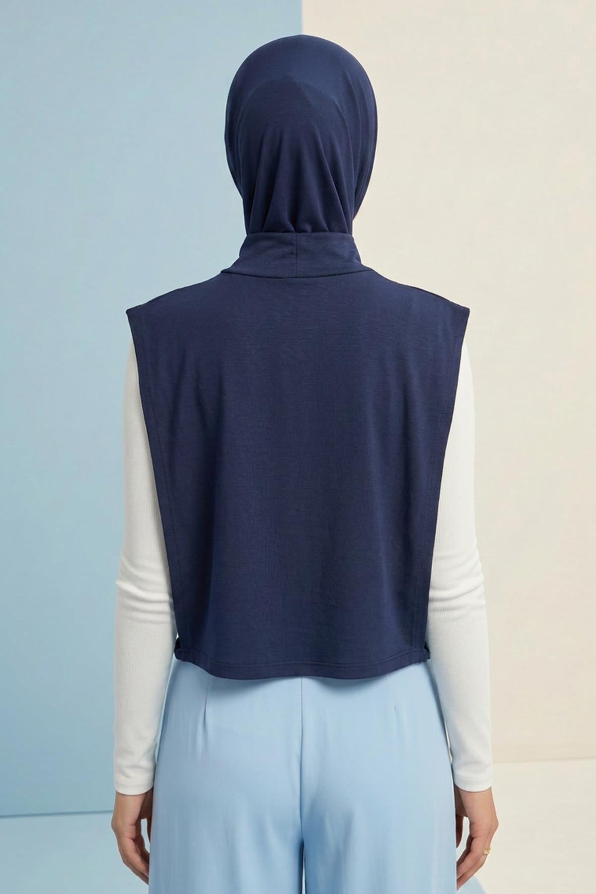 One-Piece Bonnet & Neck Cover – Soft Cotton Lycra Jersey