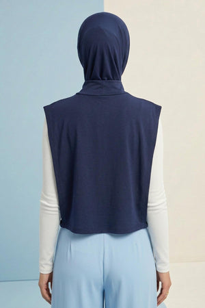 One-Piece Bonnet & Neck Cover – Soft Cotton Lycra Jersey