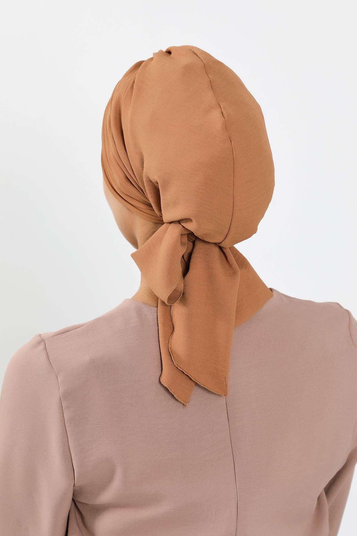 Soft Pleated Aerobin Bonnet Head Covering