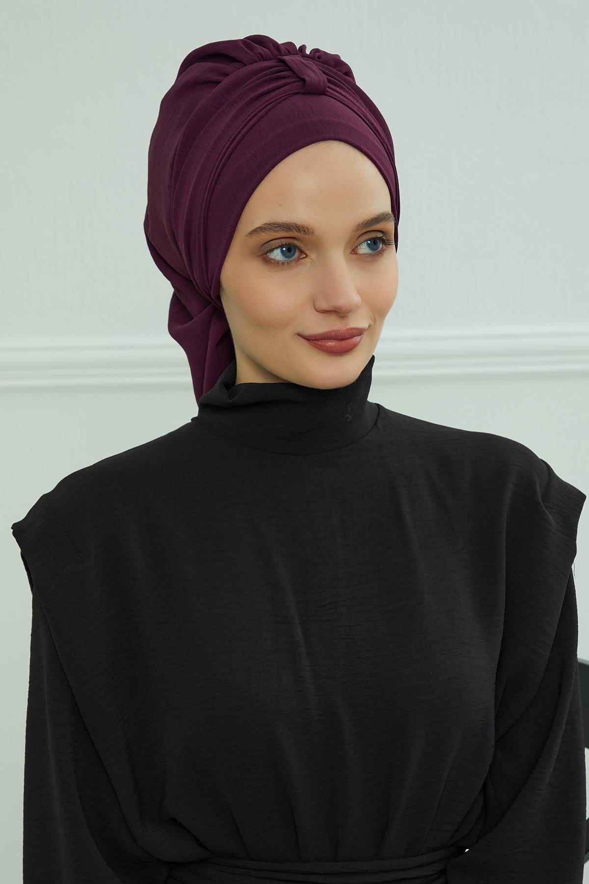 Ready Aerobin Turban – Easy Slip-On Head Covering
