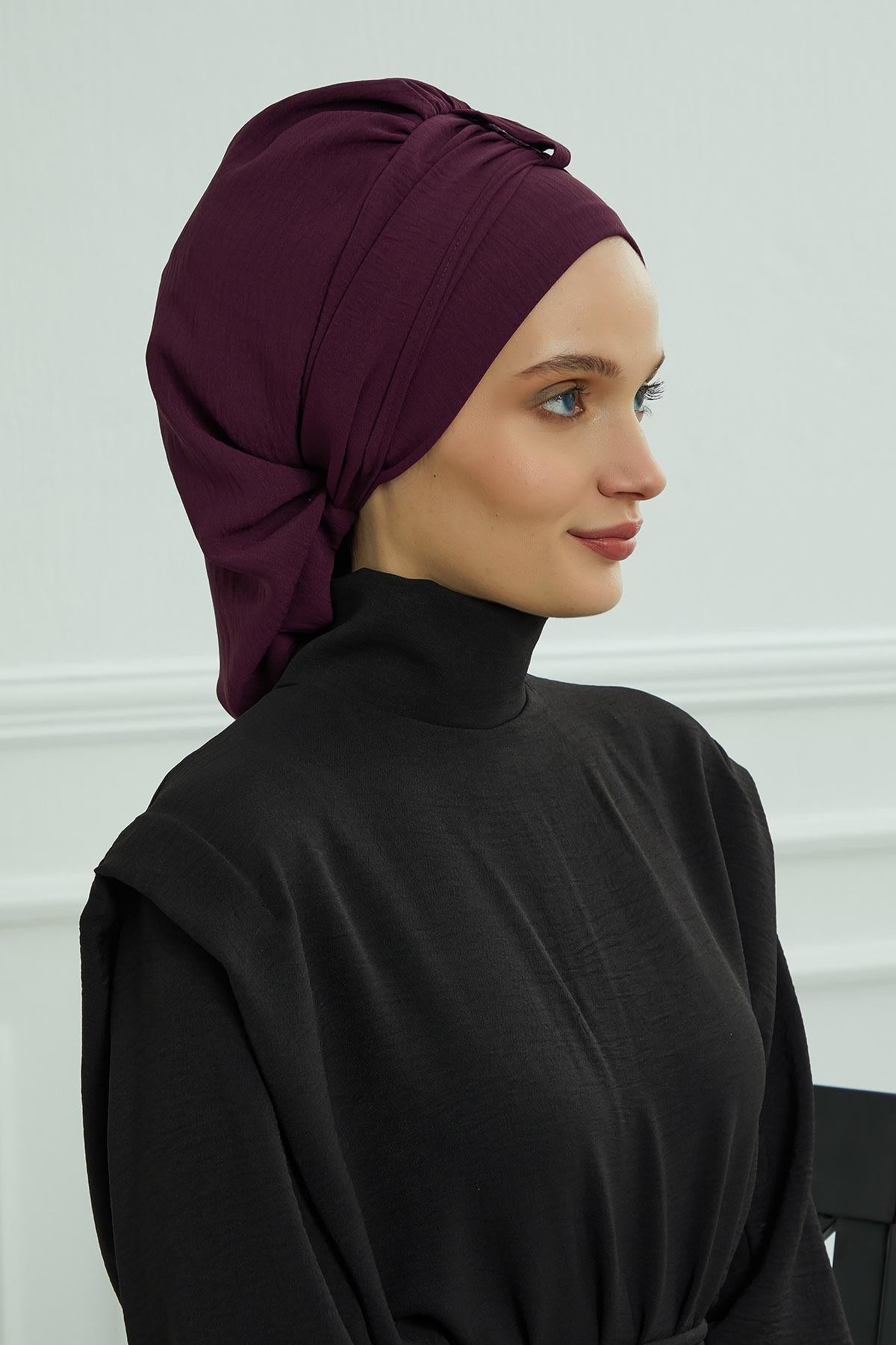 Ready Aerobin Turban – Easy Slip-On Head Covering