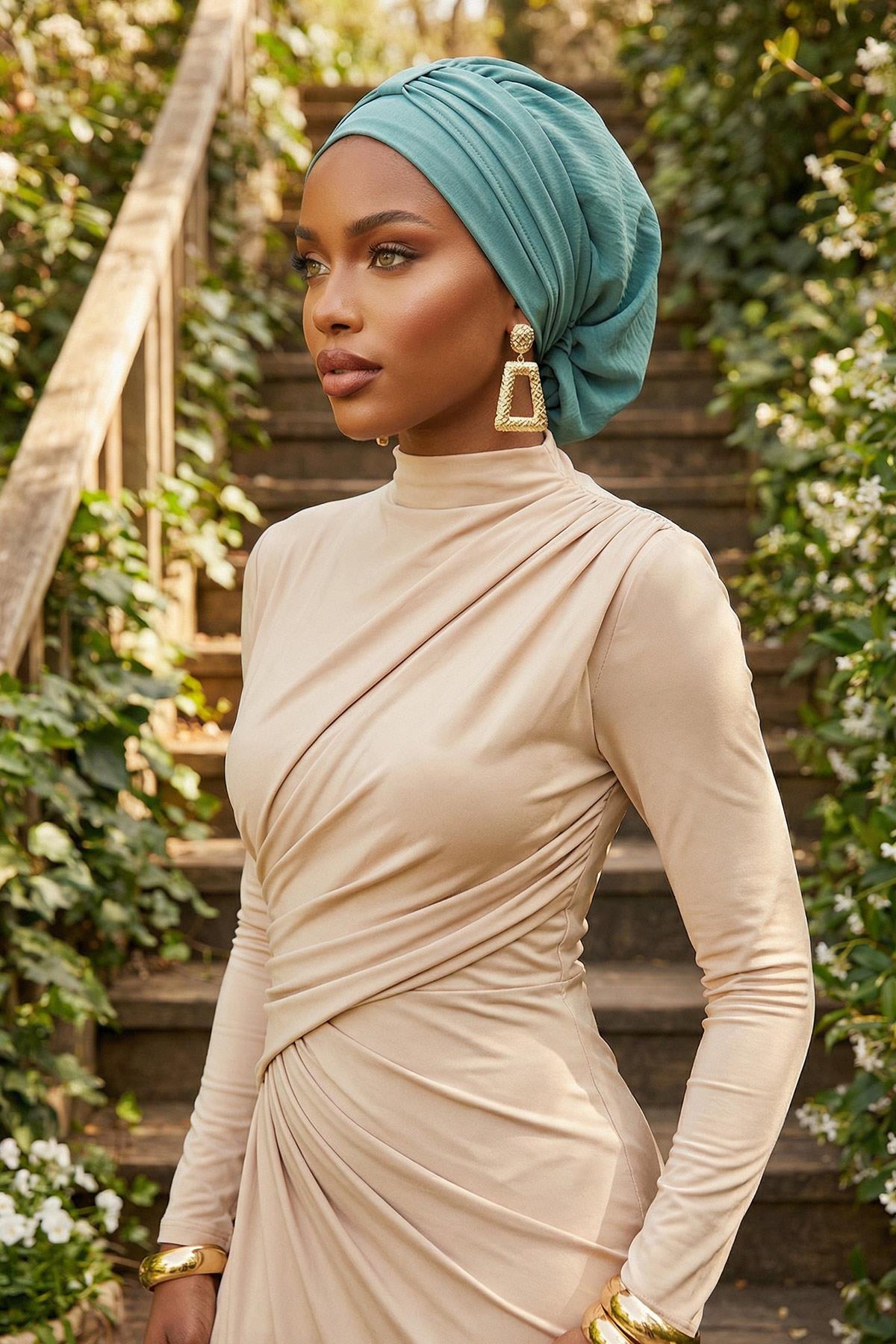 Ready Aerobin Turban – Easy Slip-On Head Covering