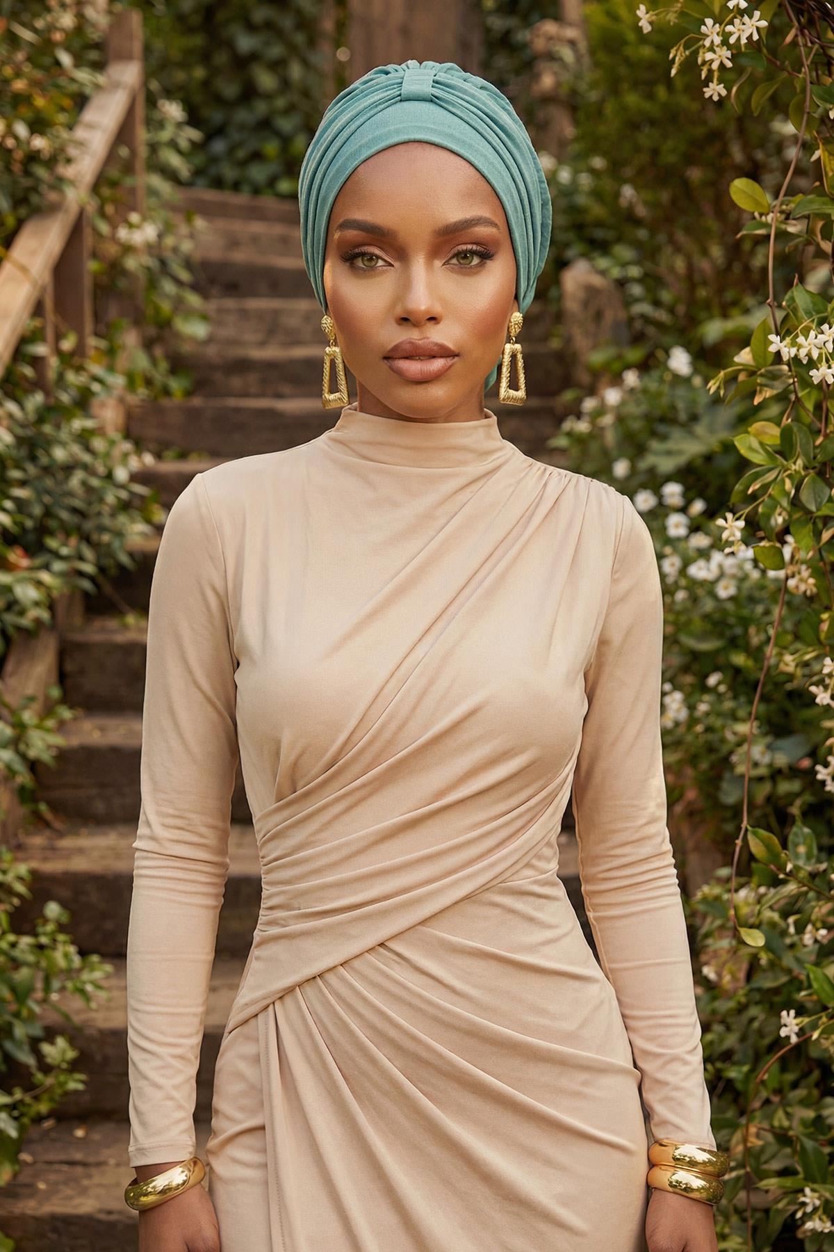 Ready Aerobin Turban – Easy Slip-On Head Covering