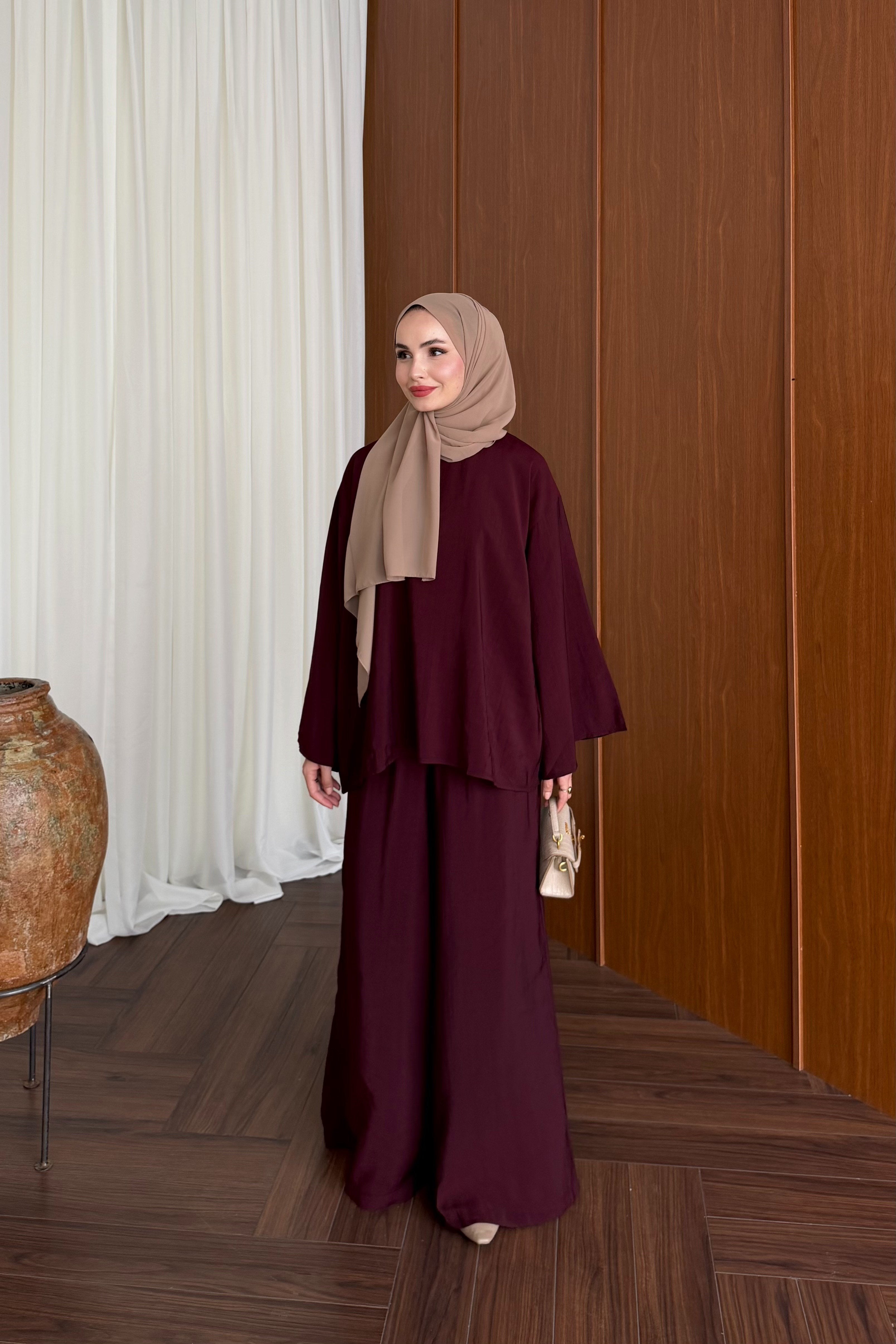 Relaxed Modal Two-Piece Pant Set — MÜRDÜM