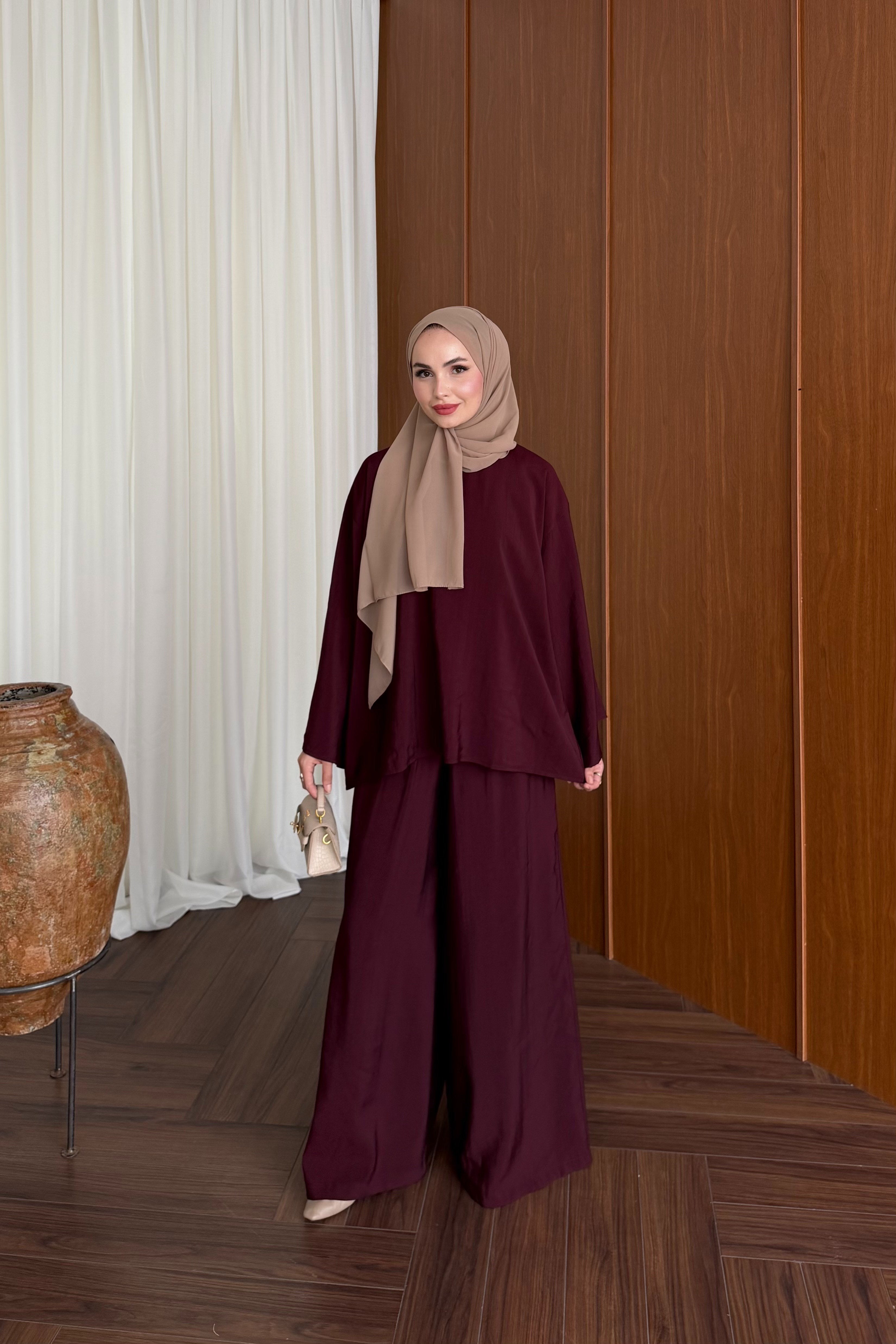Relaxed Modal Two-Piece Pant Set — MÜRDÜM