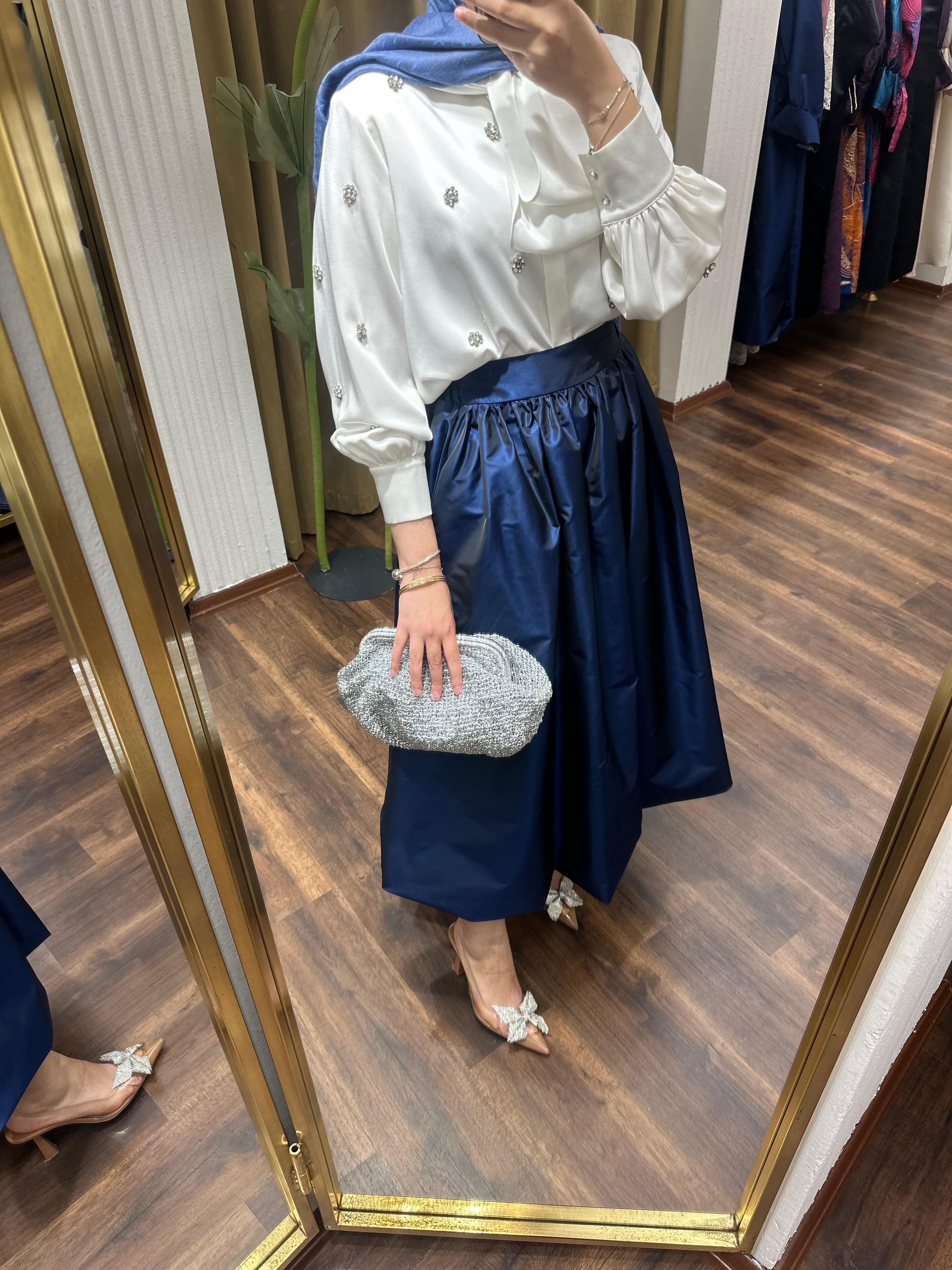 Luxury Taffeta Balloon Skirt