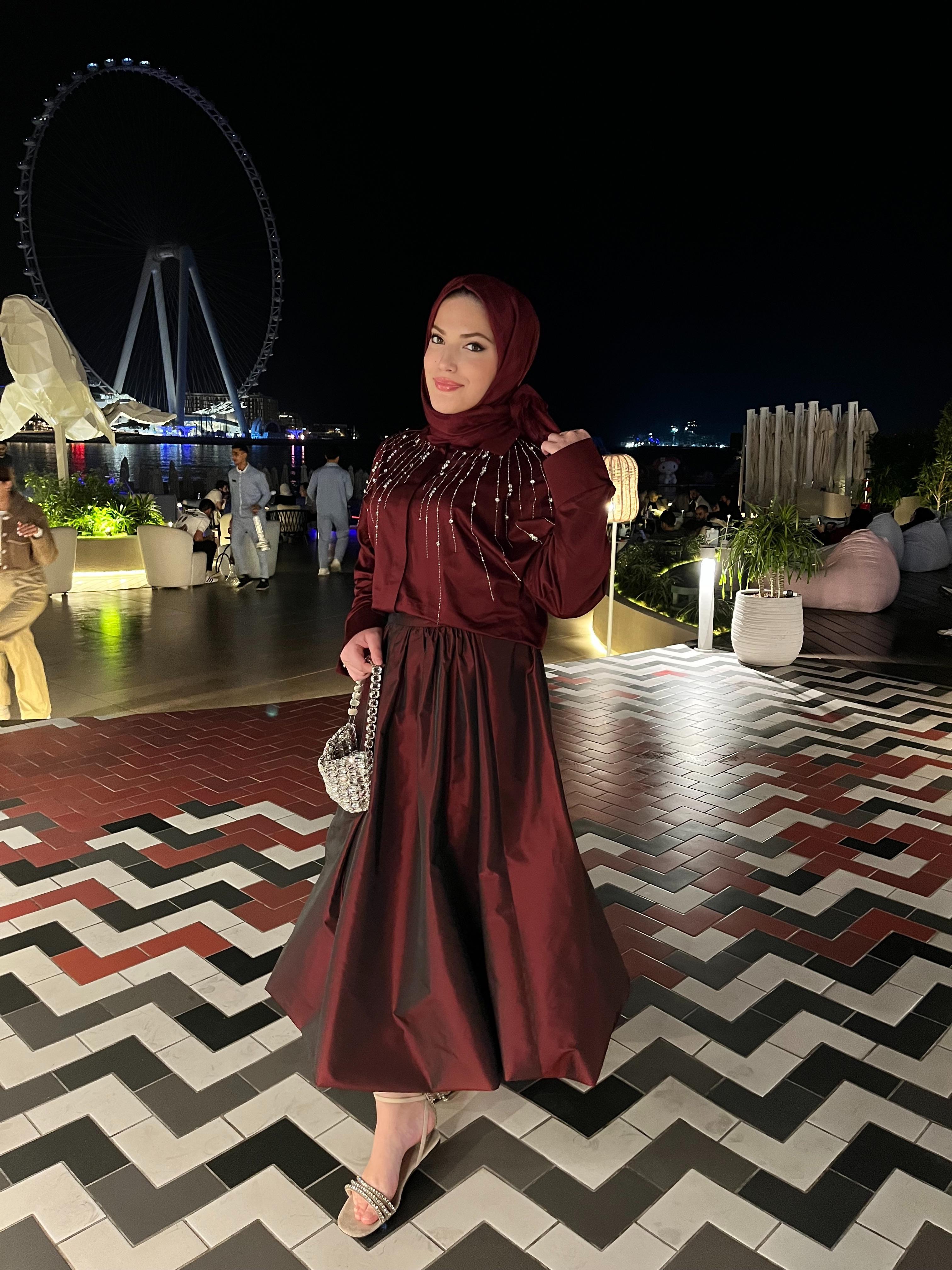 Luxury Taffeta Balloon Skirt