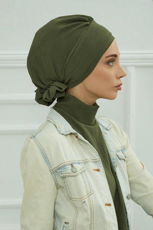 Ready-to-Wear Aerobin Turban with Rosette Detail
