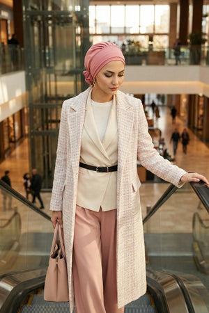 Ready-to-Wear Aerobin Turban with Rosette Detail