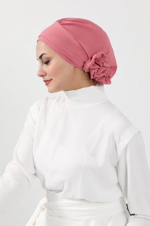 Ready-to-Wear Aerobin Turban with Rosette Detail