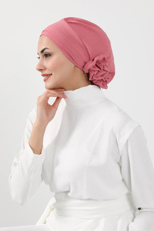Ready-to-Wear Aerobin Turban with Rosette Detail