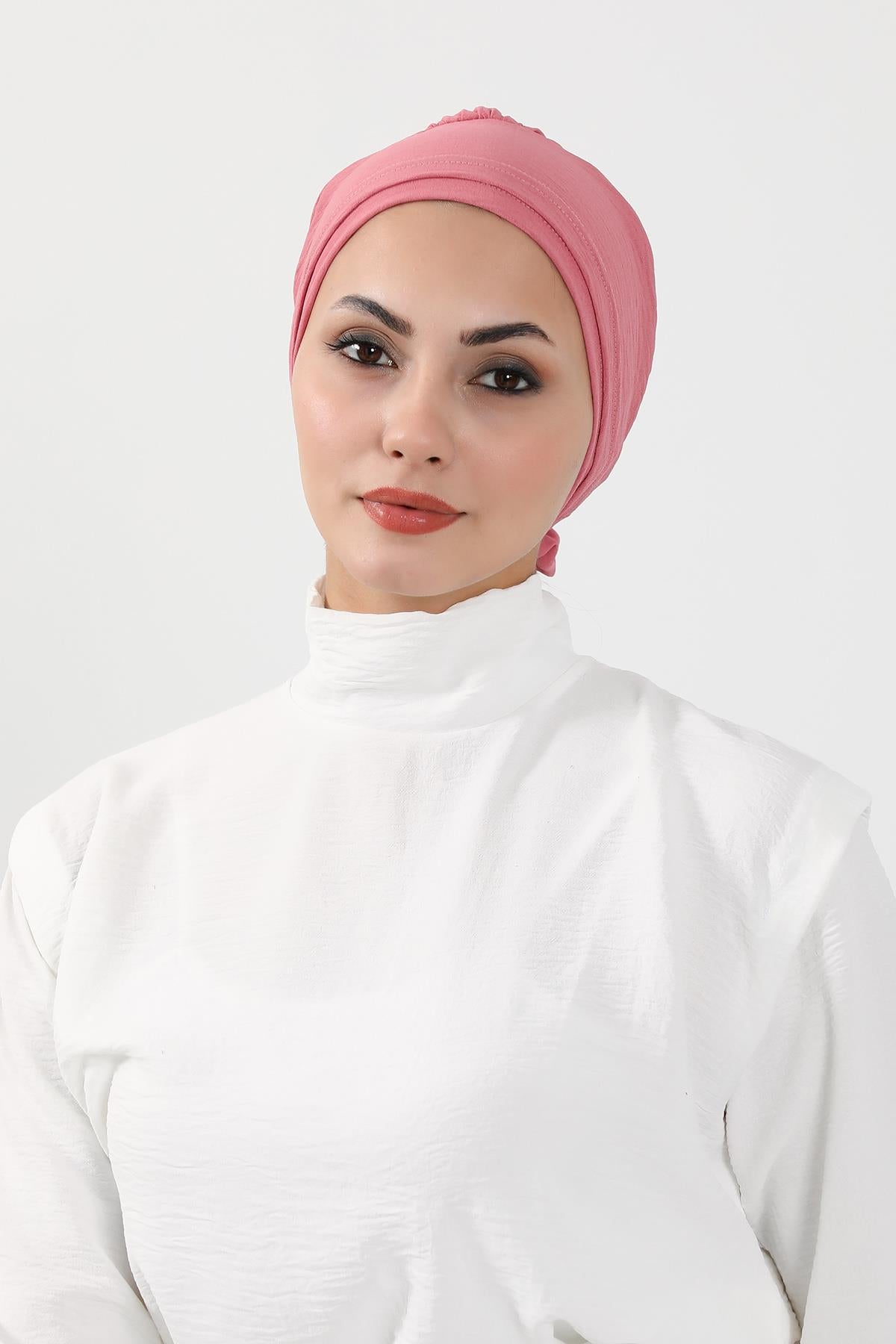 Ready-to-Wear Aerobin Turban with Rosette Detail