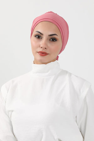 Ready-to-Wear Aerobin Turban with Rosette Detail