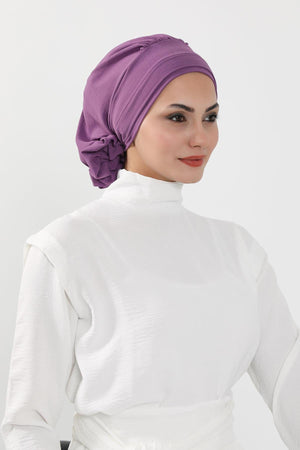Ready-to-Wear Aerobin Turban with Rosette Detail