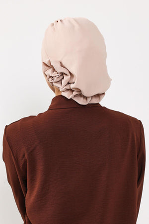 Ready-to-Wear Aerobin Turban with Rosette Detail